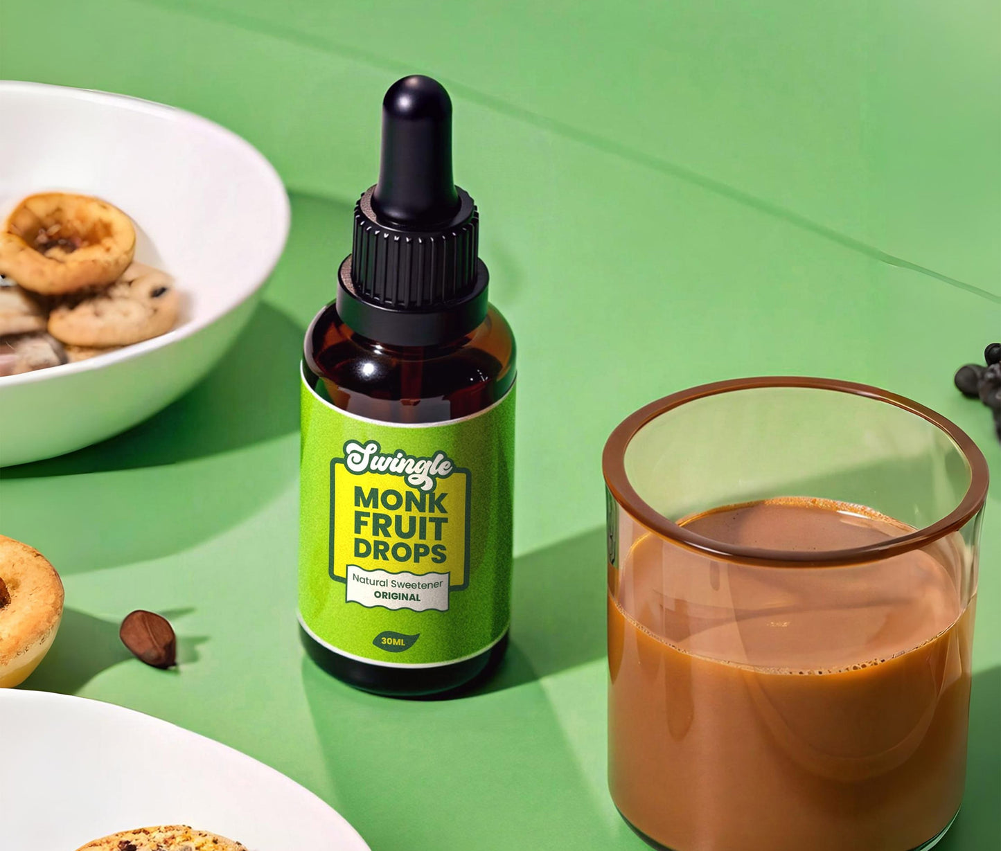 π Monk Fruit Drops 30ml (140 servings) - Original (100% off)
